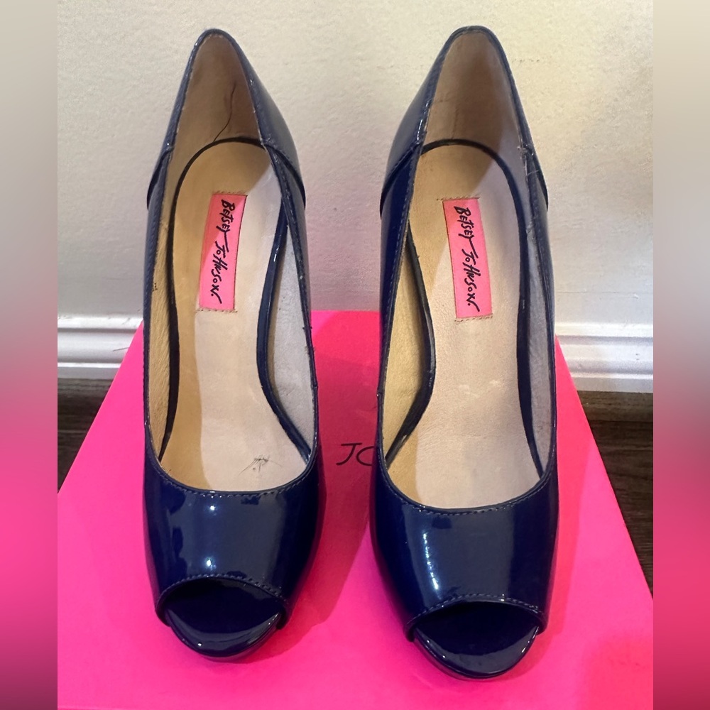 Betsy Johnson Open Toe Heels